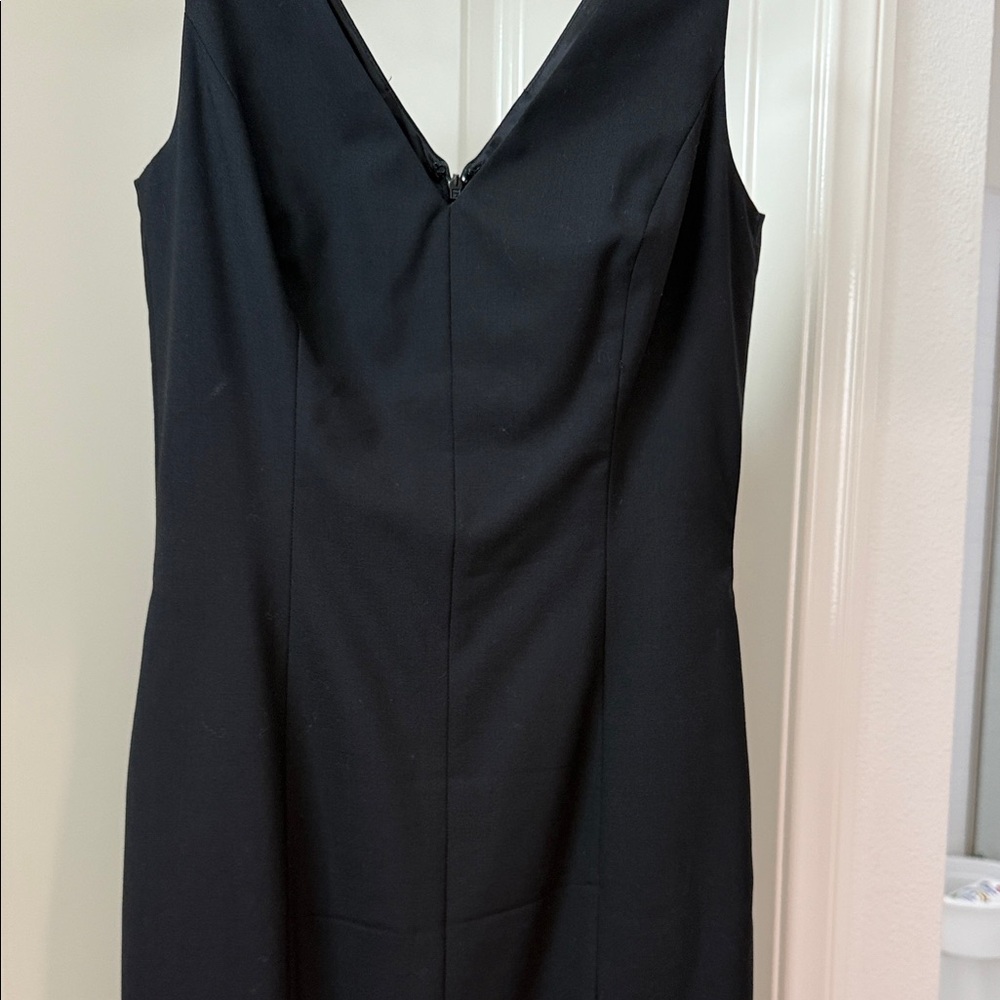 Banana Republic Black Backless Dress